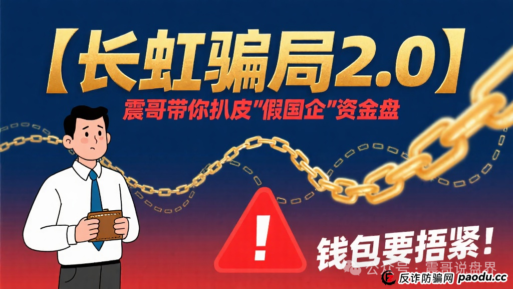 【长虹骗局2.0】震哥带你扒皮"假国企"资金盘,钱包要捂紧!